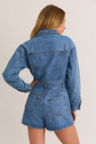 Parker Denim Romper