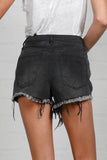 Abby High Rise Shorts (Black)