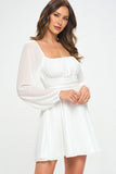 Hazel Dress (White)