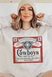 Cowboys Graphic Sweatshirt(Ash)