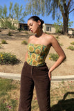 Sunflower Corset Top