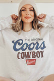 Original Coors Cowboy Graphic Sweatshirt