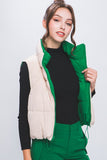 Freyja Reversible Vest (Green)