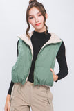 Freyja Reversible Vest (Olive)