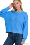 Boxy Fit Hacci Sweater