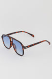 Bright Tinted Aviator Sunglasses