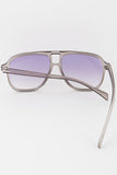 Bright Tinted Aviator Sunglasses