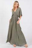 Kimberly Maxi Dress (Olive)