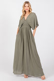 Kimberly Maxi Dress (Olive)