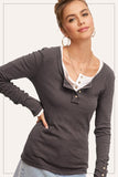 Hailey Top(Charcoal)