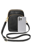 Retro Crossbody Bag (Black)