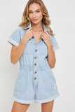 Perry Denim Romper