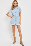 Perry Denim Romper