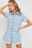 Perry Denim Romper