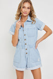 Perry Denim Romper