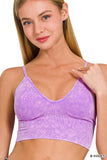 Camden Bralette Top (Bright Violet)