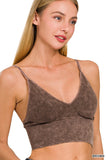 Camden Bralette Top (Chocolate)