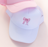 Bow Trucker Hat (White)