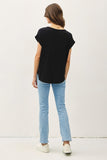 Mia Basic Soft Tee (Black)