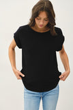 Mia Basic Soft Tee (Black)