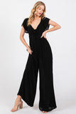 Junie Smocked Jumpsuit (Black)