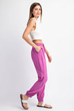 Carli Jogger Pants (Fuschia)