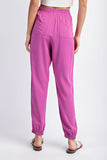 Carli Jogger Pants (Fuschia)