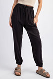 Carli Jogger Pants (Black)