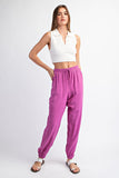 Carli Jogger Pants (Fuschia)