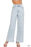 Straight Leg High Rise Jeans