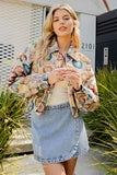 Becka Floral Cropped Jacket