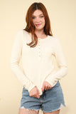 Maggie Henley Top (Cream)