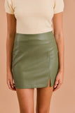 Gentry Mini Skirt (Olive)