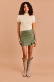 Gentry Mini Skirt (Olive)