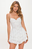 Gigi Mini Dress (White)