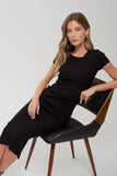 All My Love Midi Dress (Black)