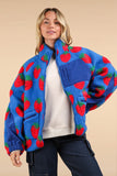 Strawberry Fields Sherpa Jacket