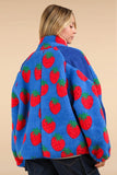 Strawberry Fields Sherpa Jacket