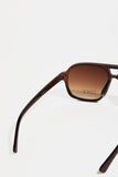 Dark Tinted Aviator Sunglasses