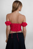 Ariel Corset Top (Red)