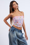 Emmie Lace Trim Tube Top