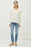 Claire Sweater(Ivory)