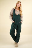 Brit Baggy Jumpsuit(Forest Green)