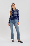 Taylor Knit Cardigan (Navy)