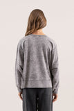 Jen Knit Top (Charcoal)