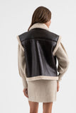 Krista Faux Leather Vest