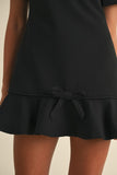 Lottie Mini Dress (Black)