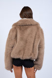 Sky Faux Fur Jacket