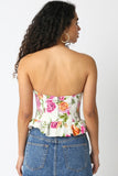 Alexis Floral Peplum Corset