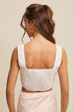 Elouise Corset Top (Off White)